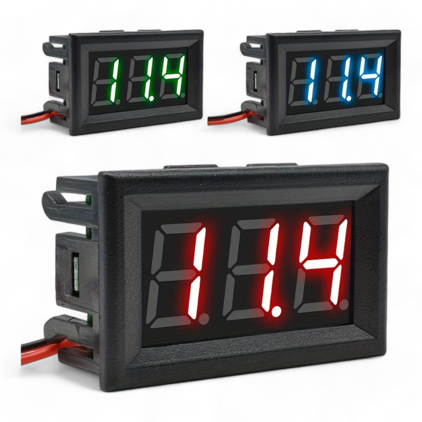 digital voltage display for 12v systems