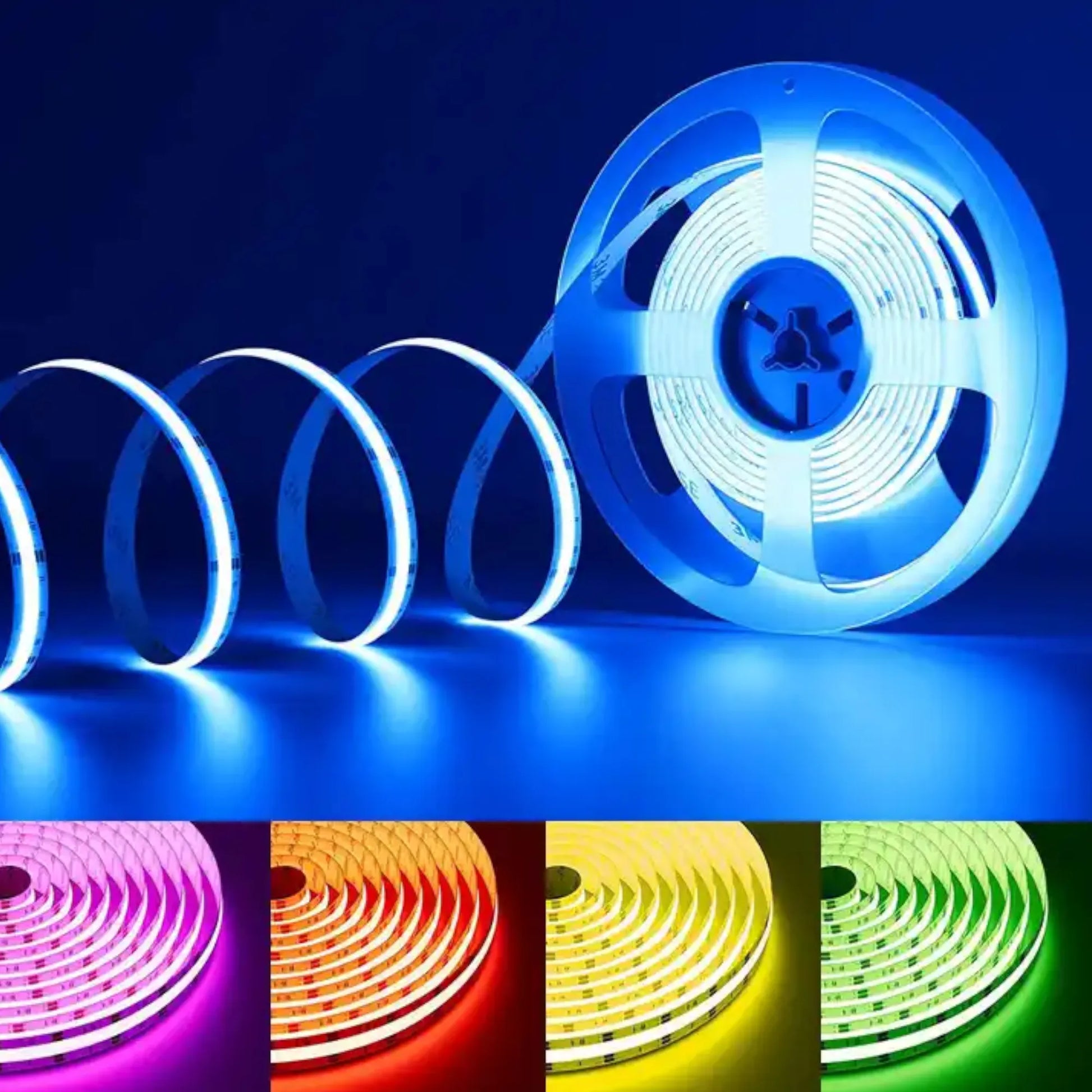 5m Dotless RGB LED Strip Light 12v (Indoor) – Campervan Builders