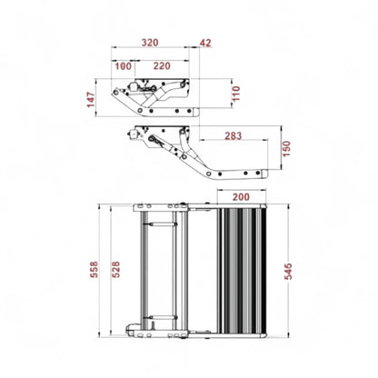 manual step dimensions
