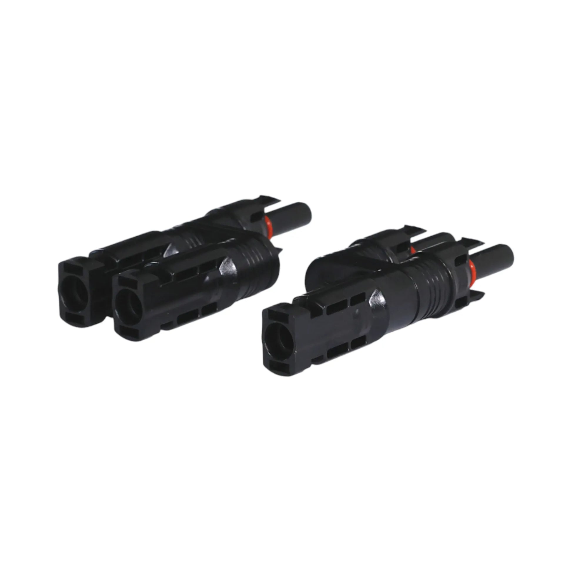 Y branch solar connectors 2-to-1 shown on workspace
