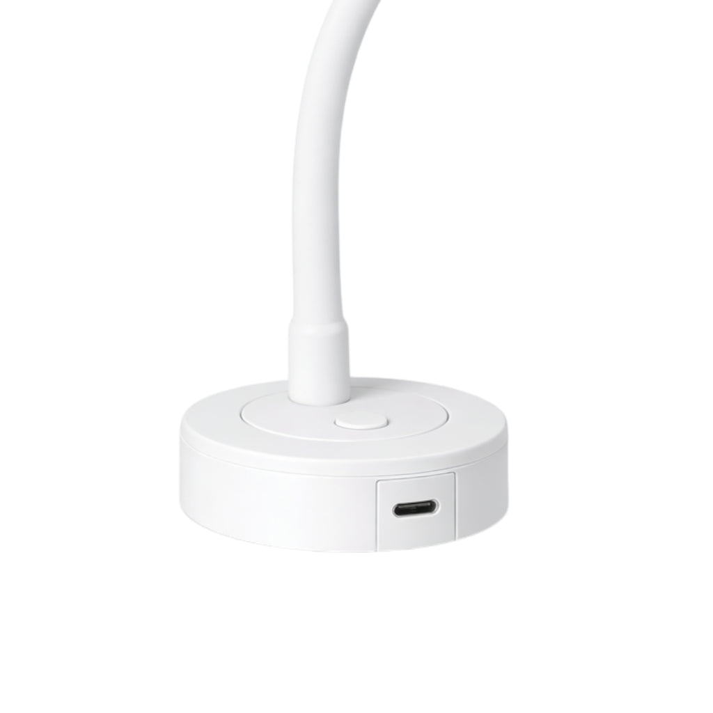 caravan white reading lights with integrated usb c