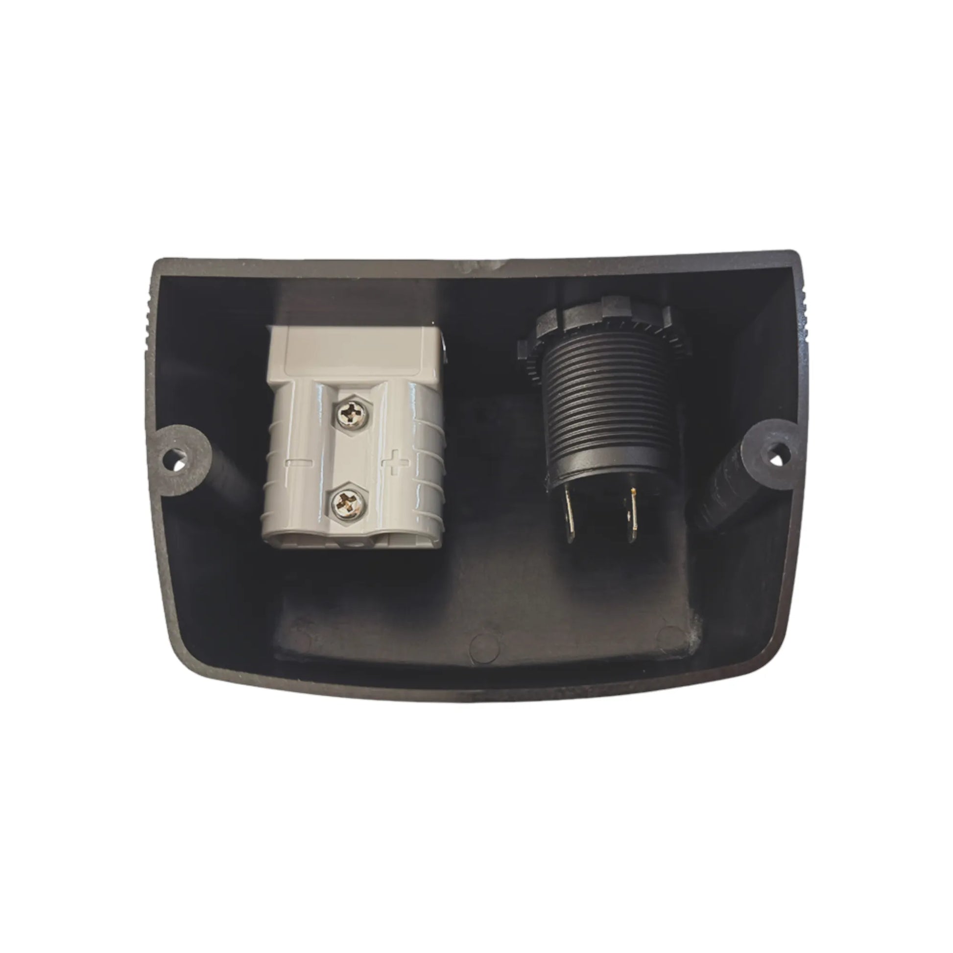 rv surface mount with anderson and cigarette socket