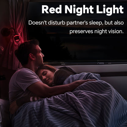 led reading light with dimming control black finish