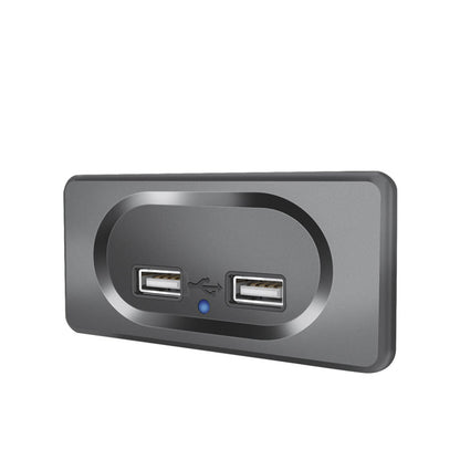 duocharge dual usb a recessed mount charger 12 to 24v