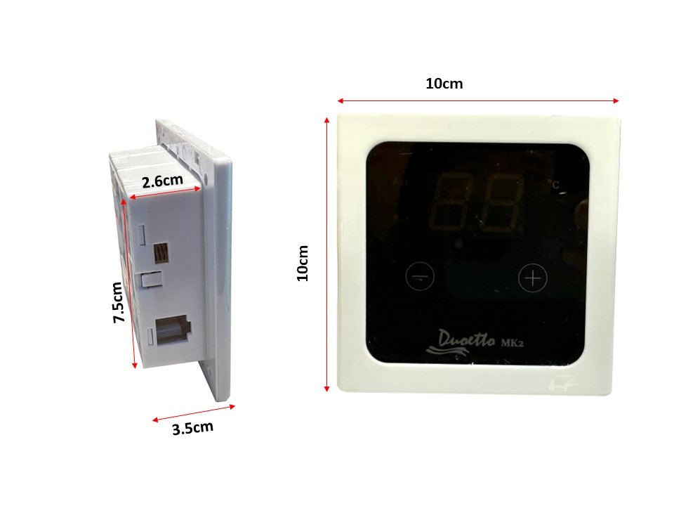 remote control for duoetto water heaters