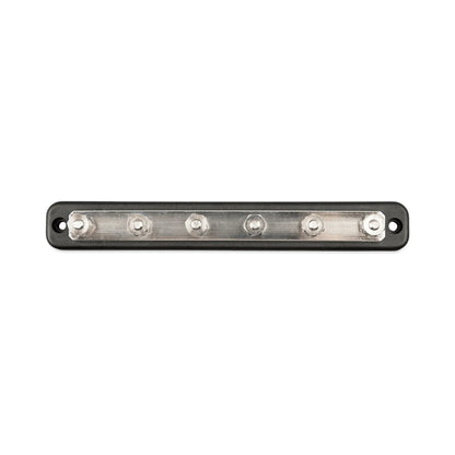 rv busbar 150a 6p terminal block with cover for auxiliary power setups