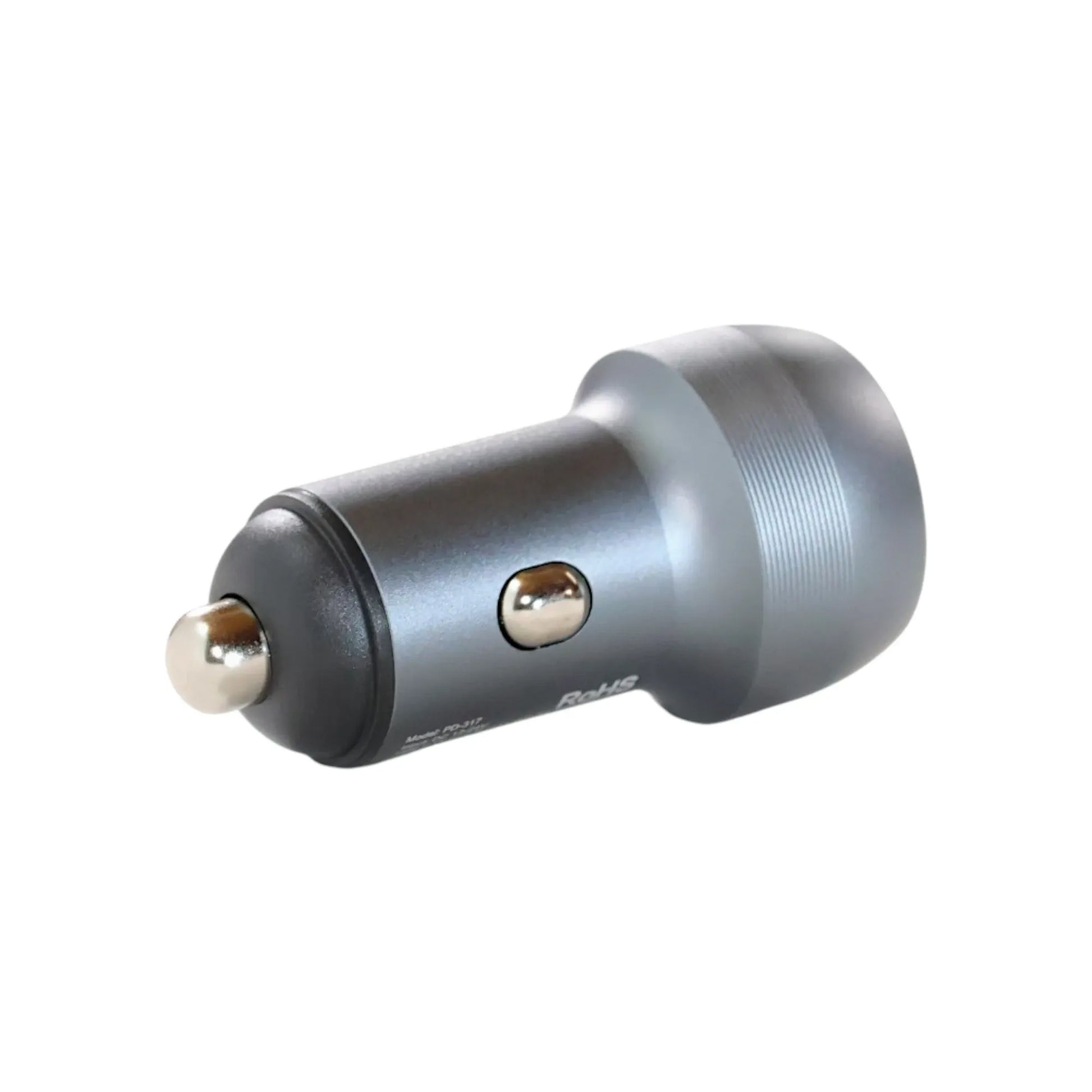 Fast charging cigarette socket adapter with USB-C and USB-A outputs