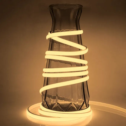 3000K warm glow neon flex strip