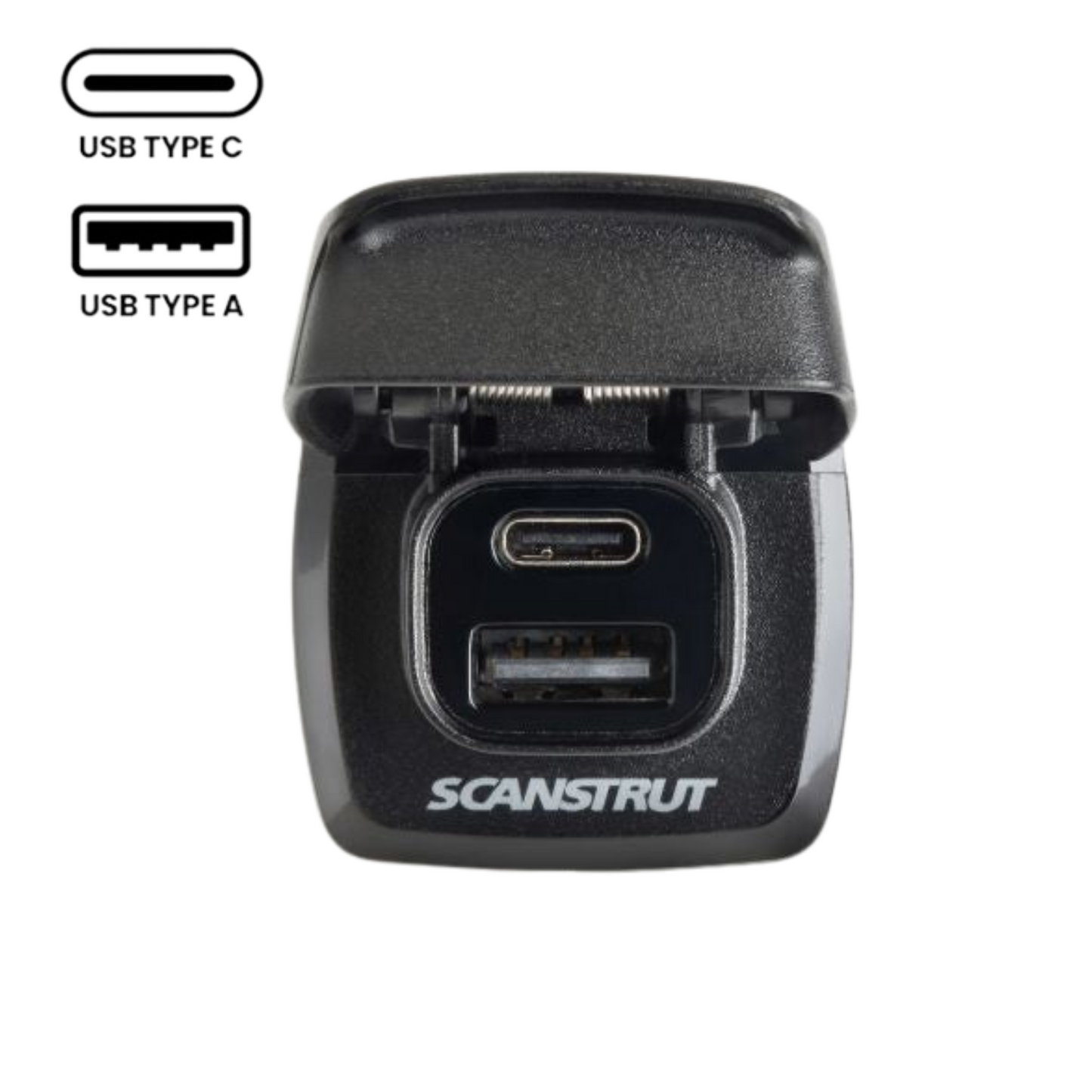 dual usb flip pro charger for campervans