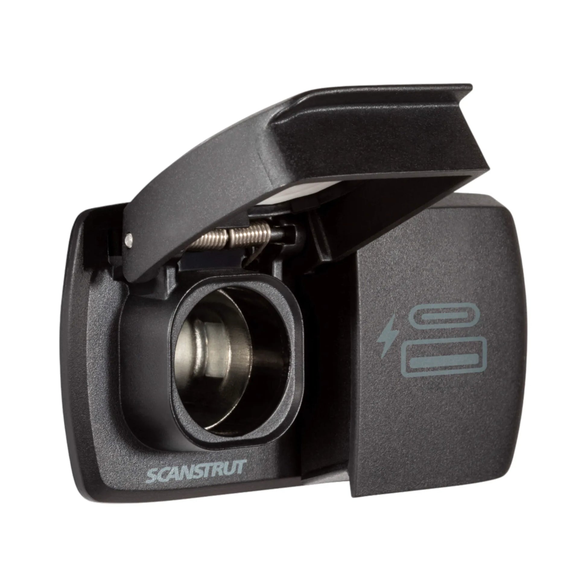 flip pro duo socket with dual usb ports for rv interiors and modern device charging