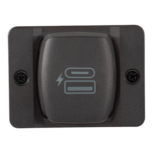 flip pro plus charge usb a and usb c charging socket with front fit bezel