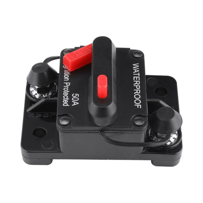 caravan flush mount 50a dc circuit breaker for solar and battery setups