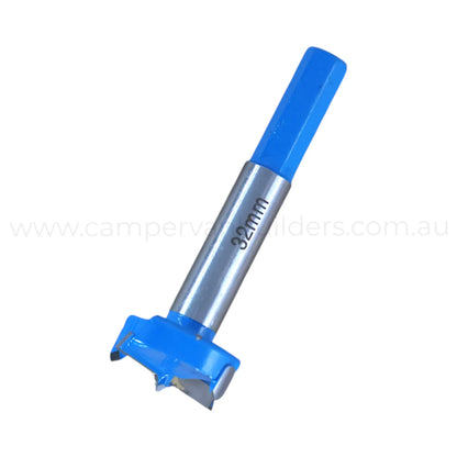 32mm Forstner drill bit for cabinetry and woodworking holes