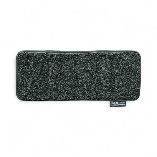 rv and caravan entry step mat grey faux grass 51x20cm