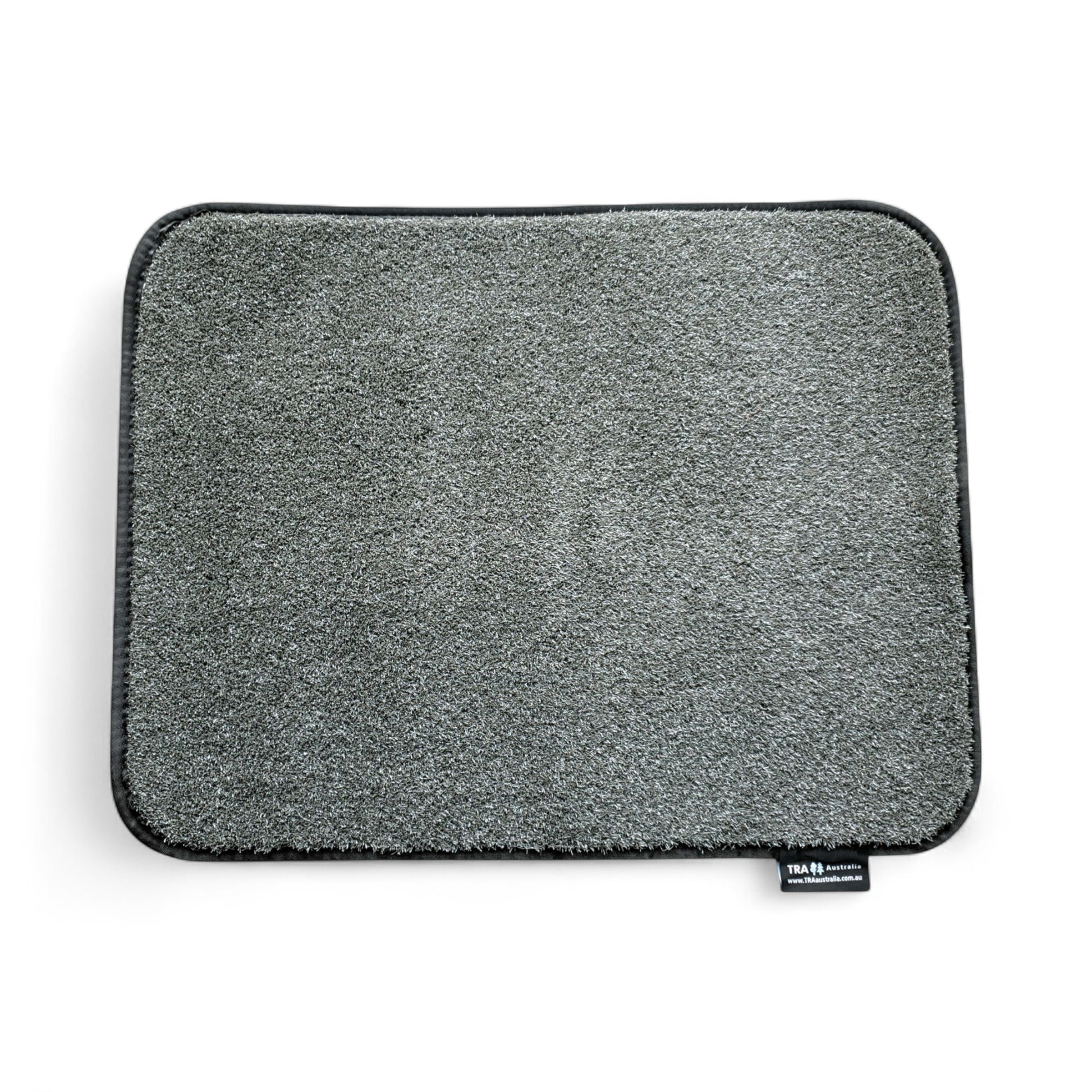 grey faux grass mat large 90x60 for caravan or rv use