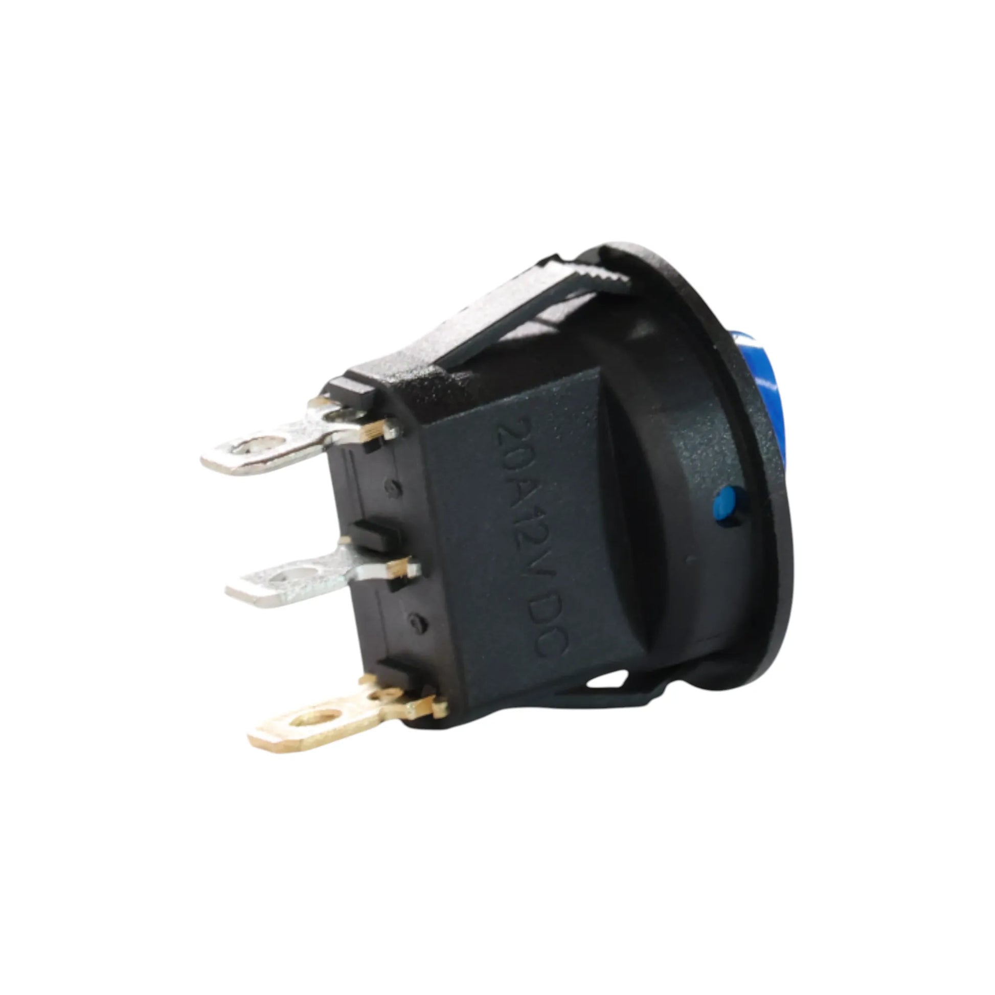 12v round toggle switch with led indicator for rv control panels and dashboards