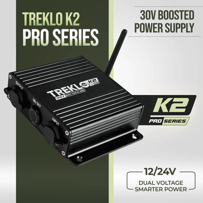 TREKLO K2 Boosted Power Supply and Remote for Starlink Mini