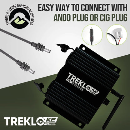 TREKLO K2 Boosted Power Supply and Remote for Starlink Mini