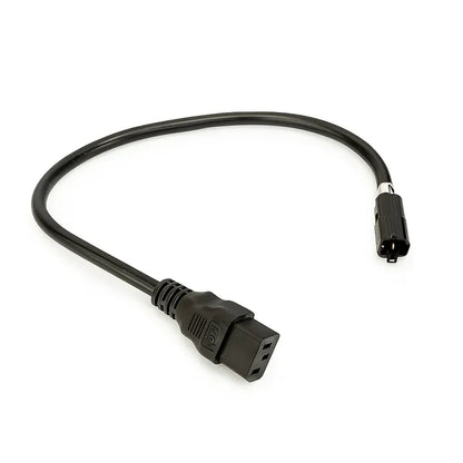 inverter output cable plug and play to iec c19 for caravan 240v power systems