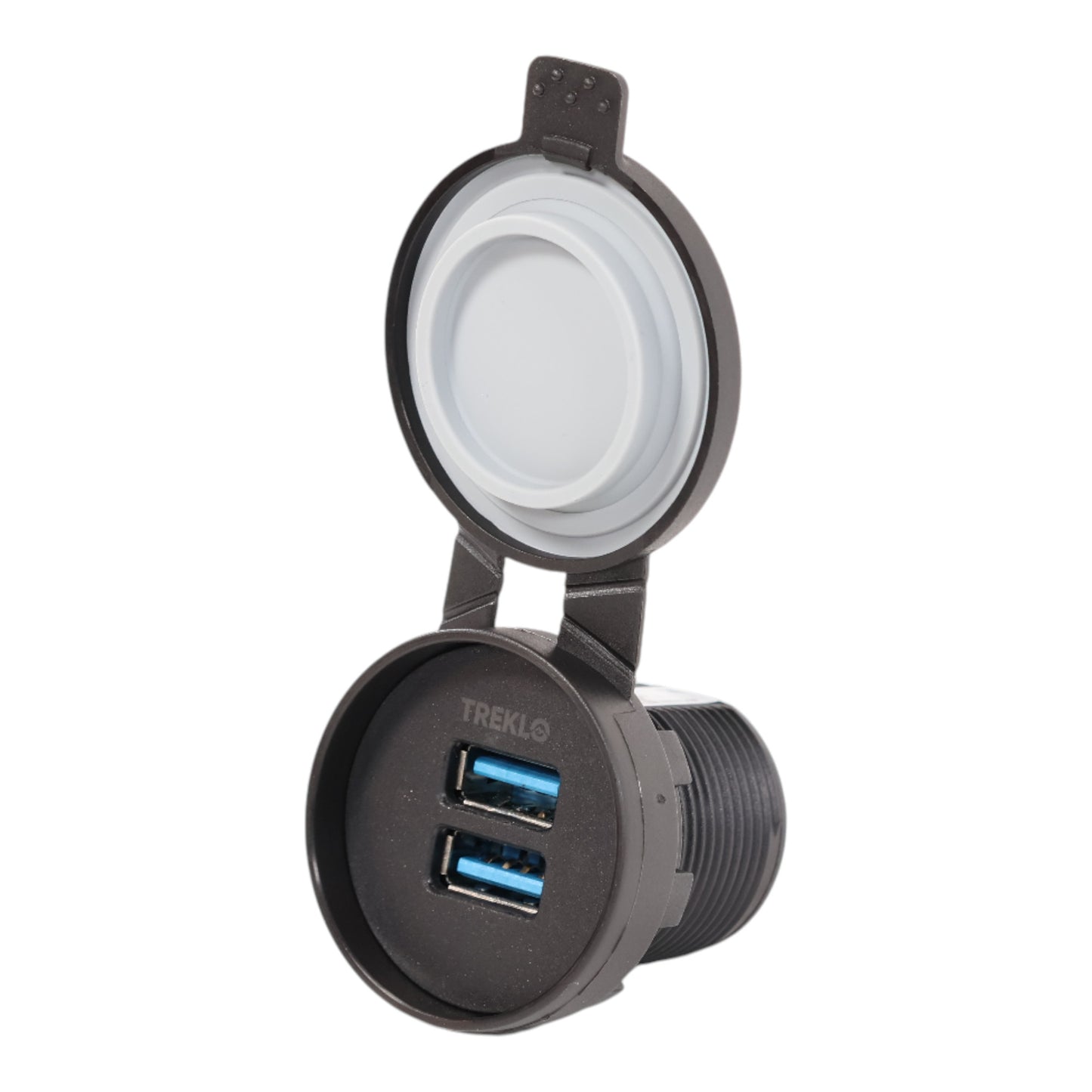 ip67 waterproof dual usb a charging socket for 12v systems