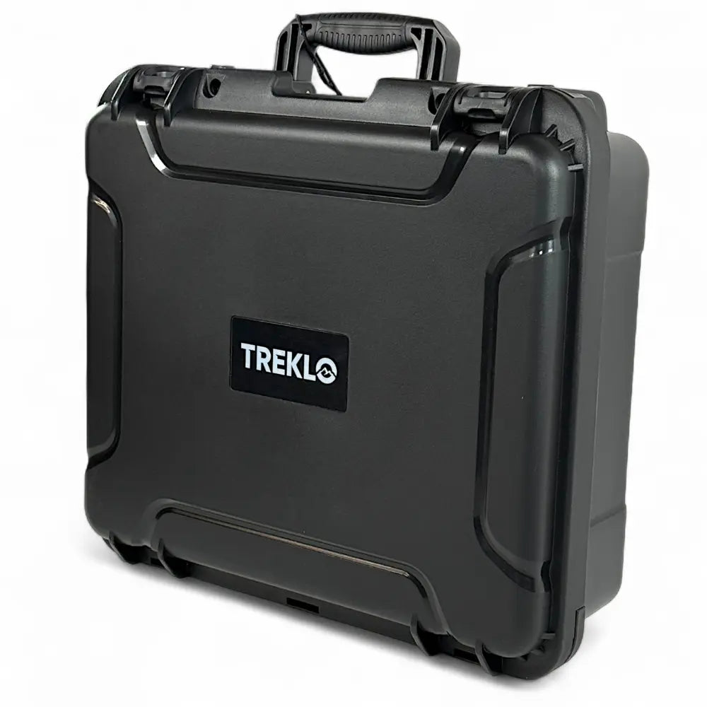 Protective hard case for storing and transporting a shielded magnet mount