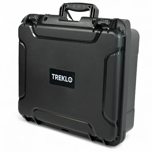 Protective hard case for storing and transporting a shielded magnet mount