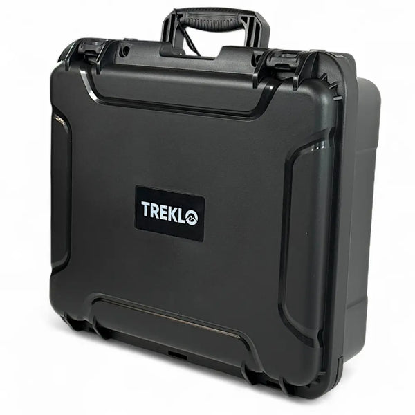Protective hard case for storing and transporting a shielded magnet mount