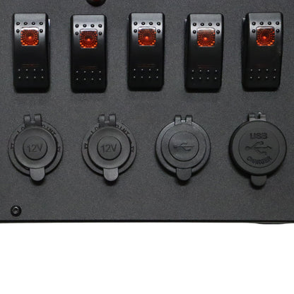 rv 12v large control hub for organising power circuits and accessory connections