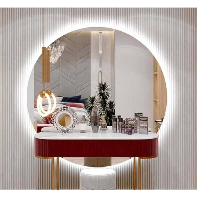 10m cool white neon LED strip illuminated