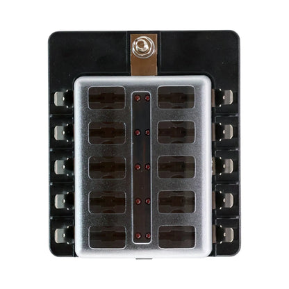 led indicator fuse block for 12v power distribution