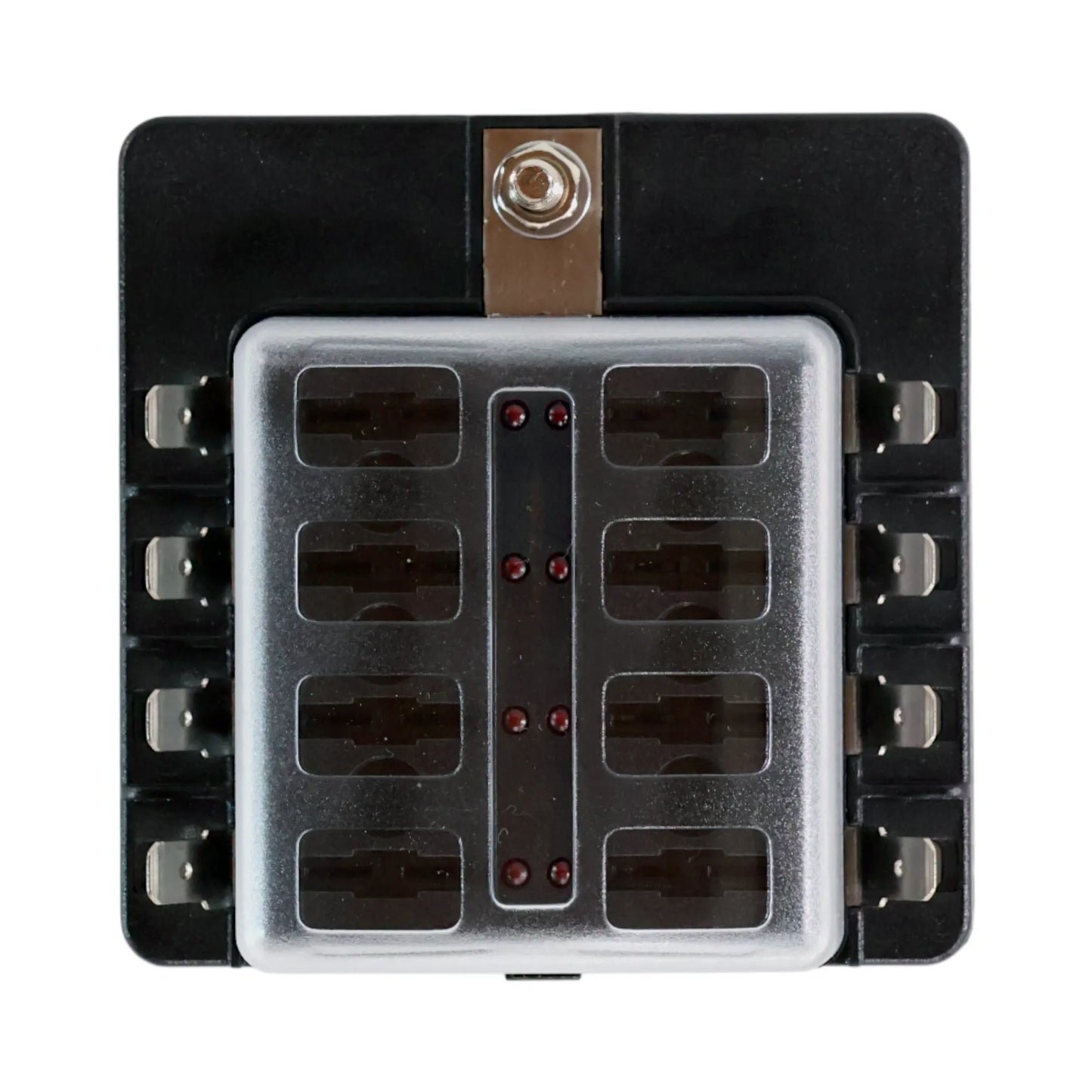 Led Fuse Treklo 8-Slot Screw Down LED Blade Fuse Block 12/24v – Campervan Builders