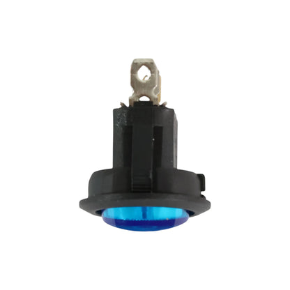 illuminated round toggle switch with led for caravan electrical switch panels