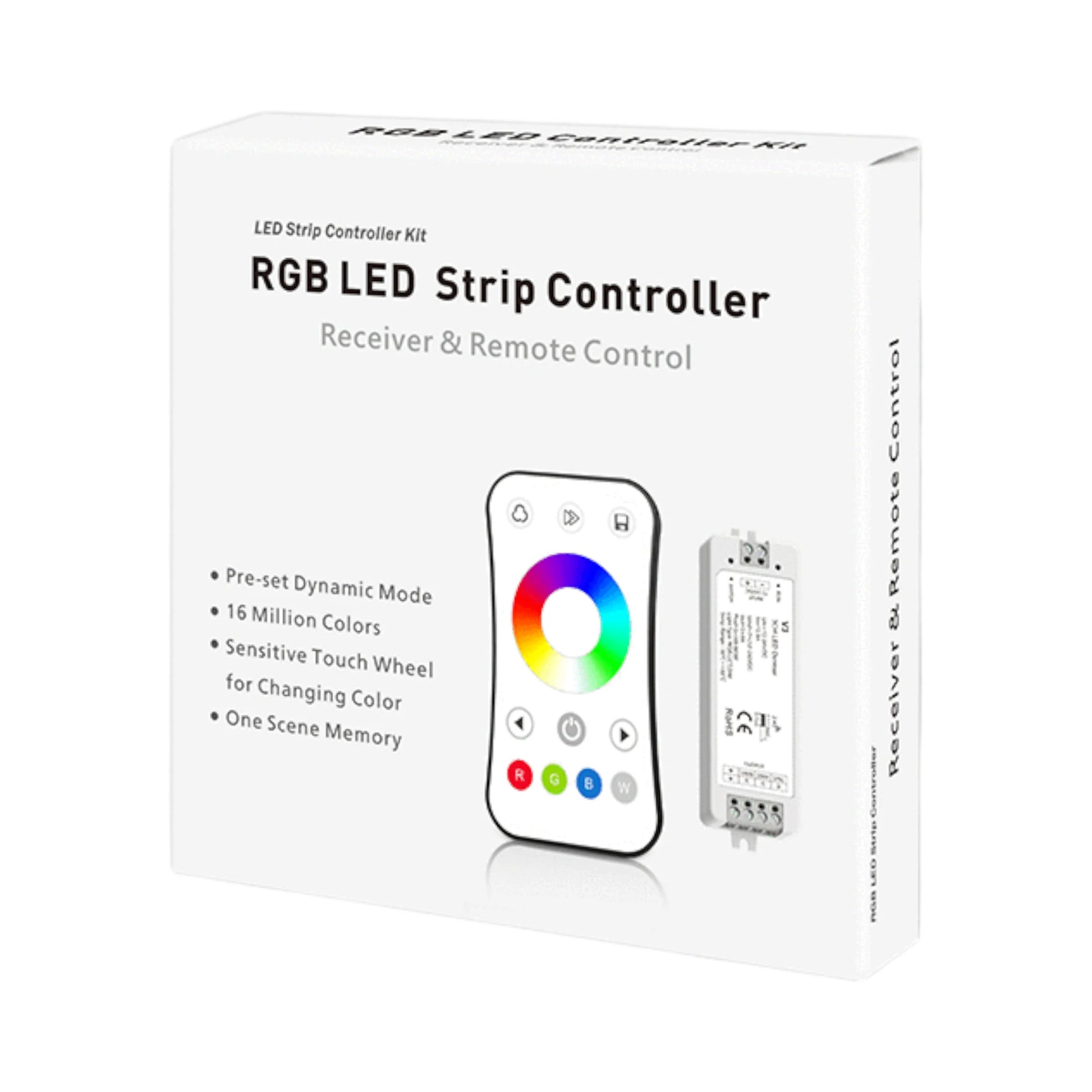 Wireless RGB lighting controller for caravan and campervan installations