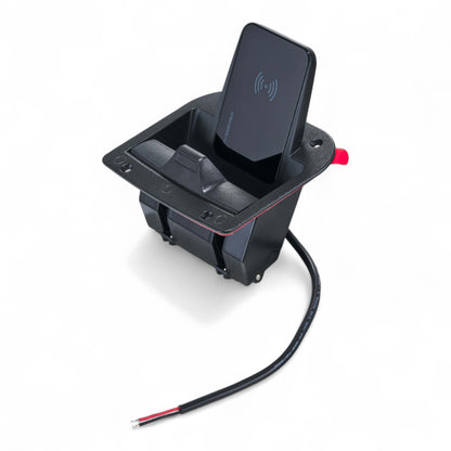 Magnetic wireless charger for caravan, rv, and campervan phone charging