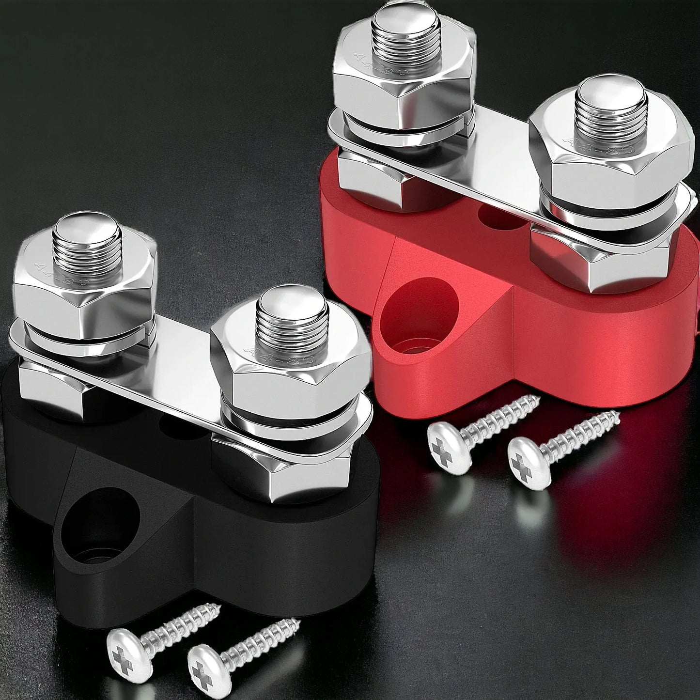 Dual M8 Terminal Block Studs / Posts