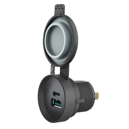 Ip67 Waterproof Usb A + Type C Charging Socket Ports