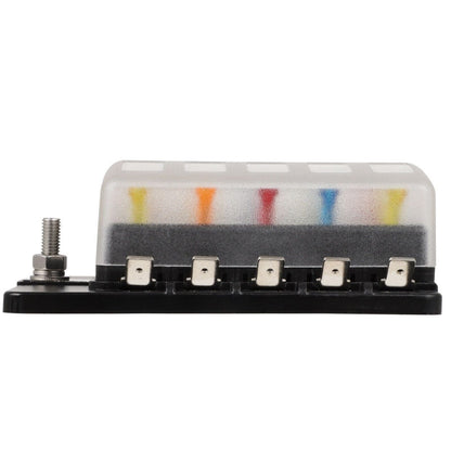 10-Slot Led Indicator Blade Fuse Block Blocks