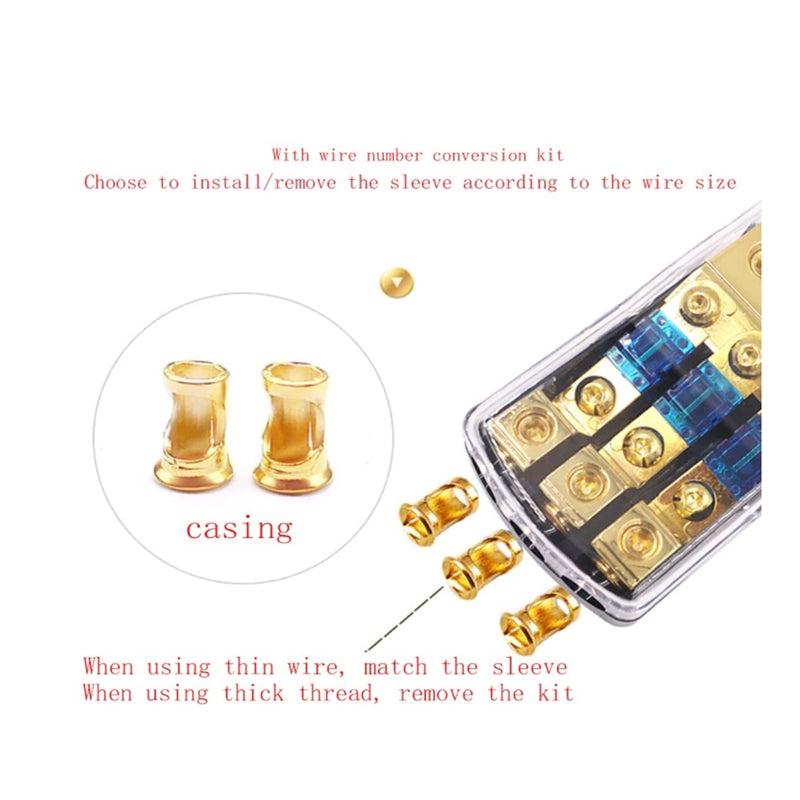 Quad Midi Fuse Splitter Block Blocks