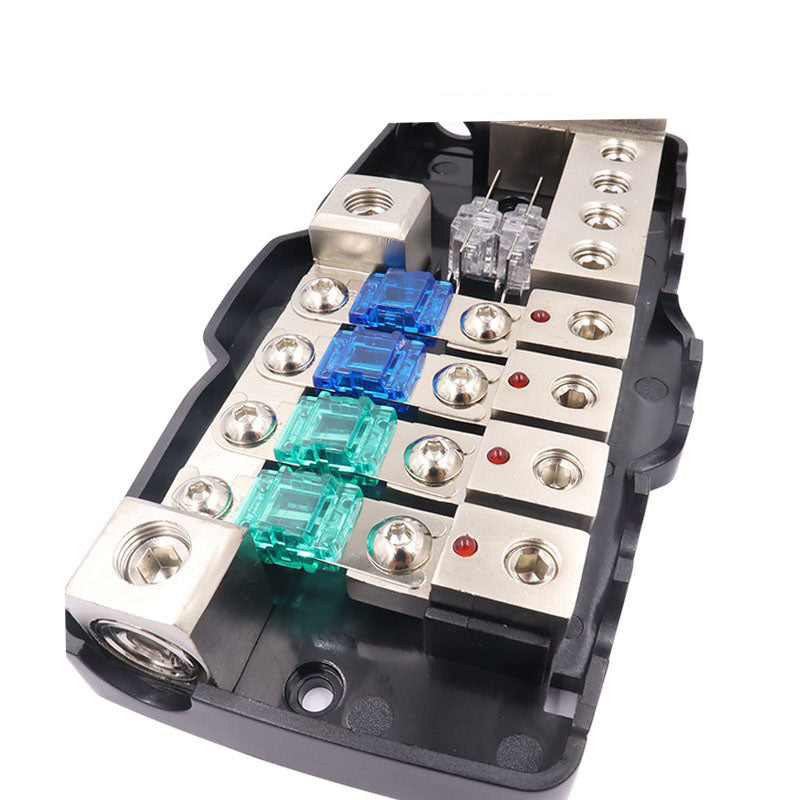 Quad Channel Midi Fuse Block With Led Indicators Blocks