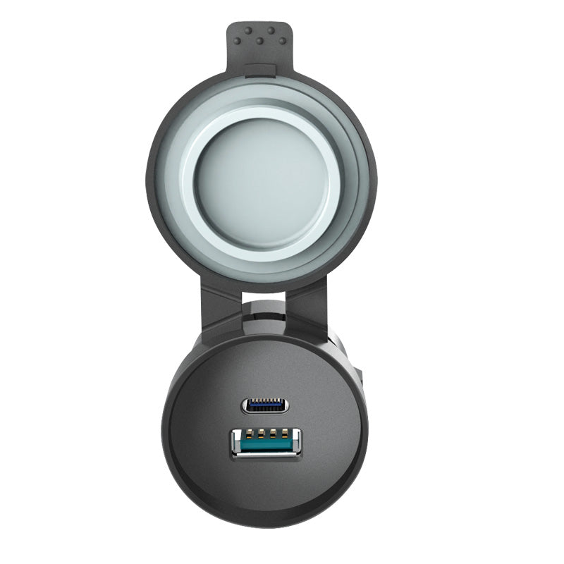 IP67 Waterproof USB A + Type C Charging Socket – Campervan Builders