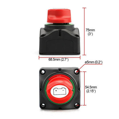 275A 12V-48V High Current Battery Isolating Switch