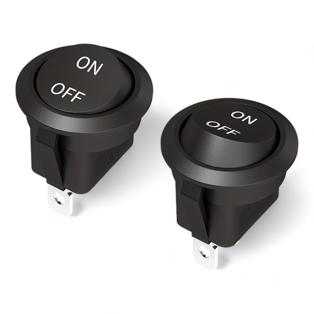 Campervan Builders: 12-Volt Rocker Buttons for DIY Campervans and Caravans