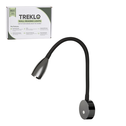 Marine reading light for cabins, bunks, and sleeping areas