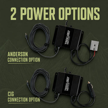 Marine Starlink Mini power converter with convenient remote control