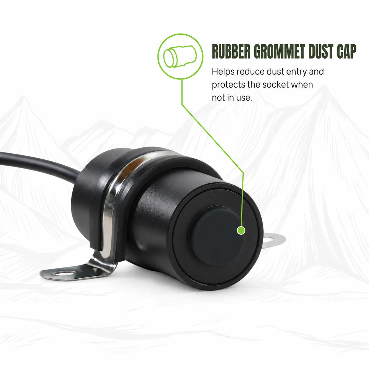 12v Starlink Mini power converter for touring and overlanding vehicles