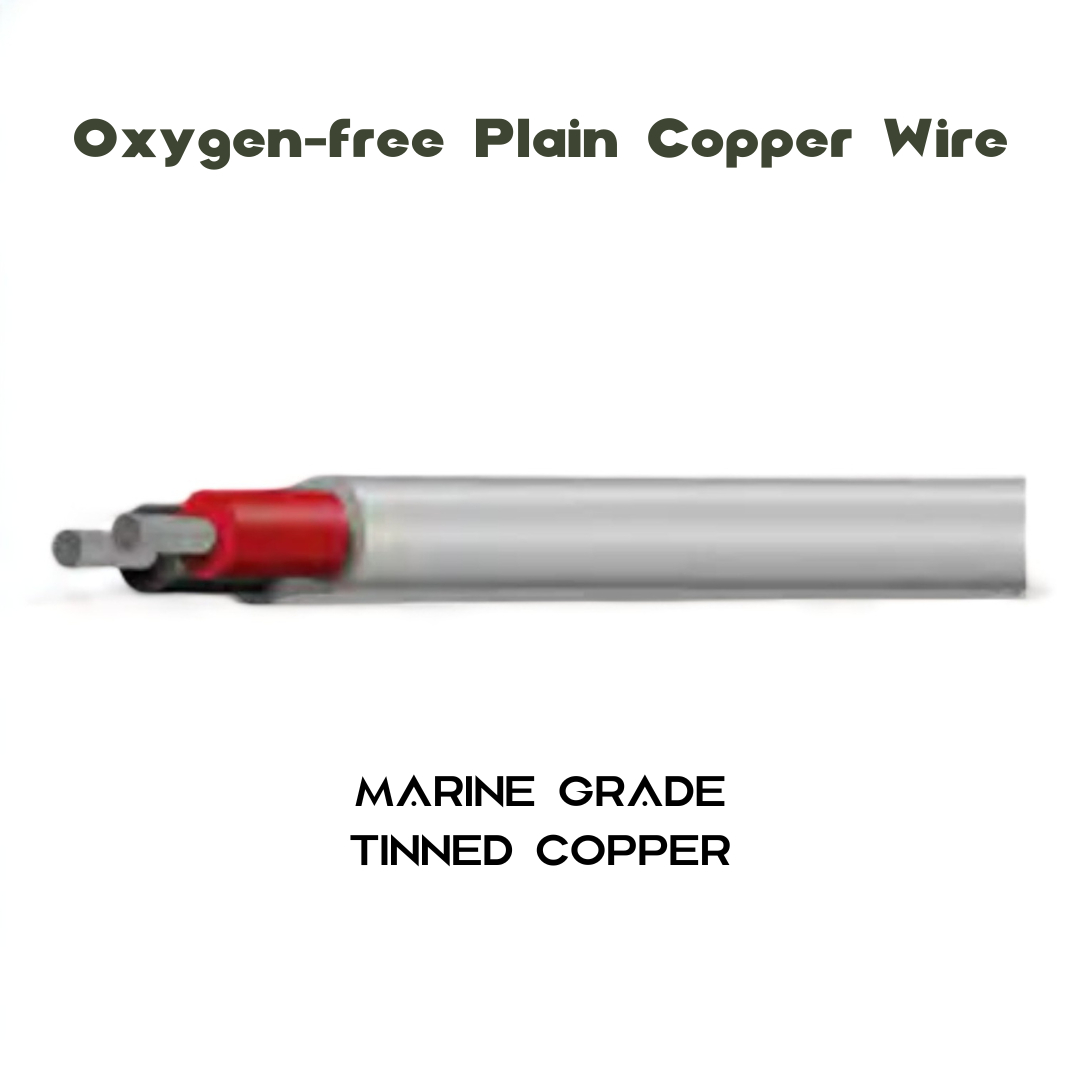 Marine Twin Sheath Cable - Extra Low Voltage | Tinned Copper | Multiple Sizes