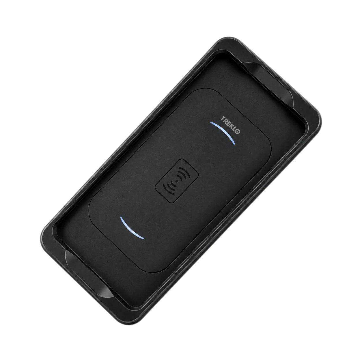 Matte wireless charging pad for caravan and campervan phone charging