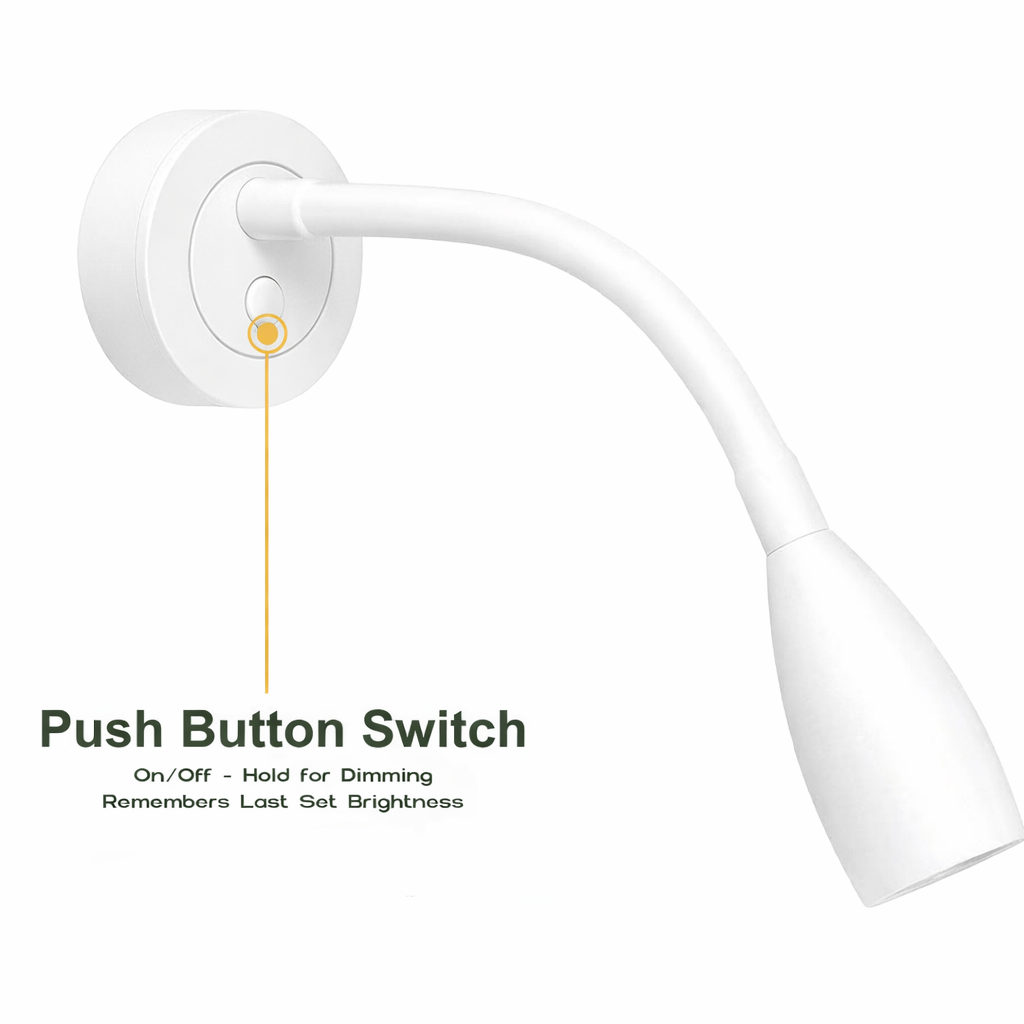 rv reading lights with usb c and brightness control