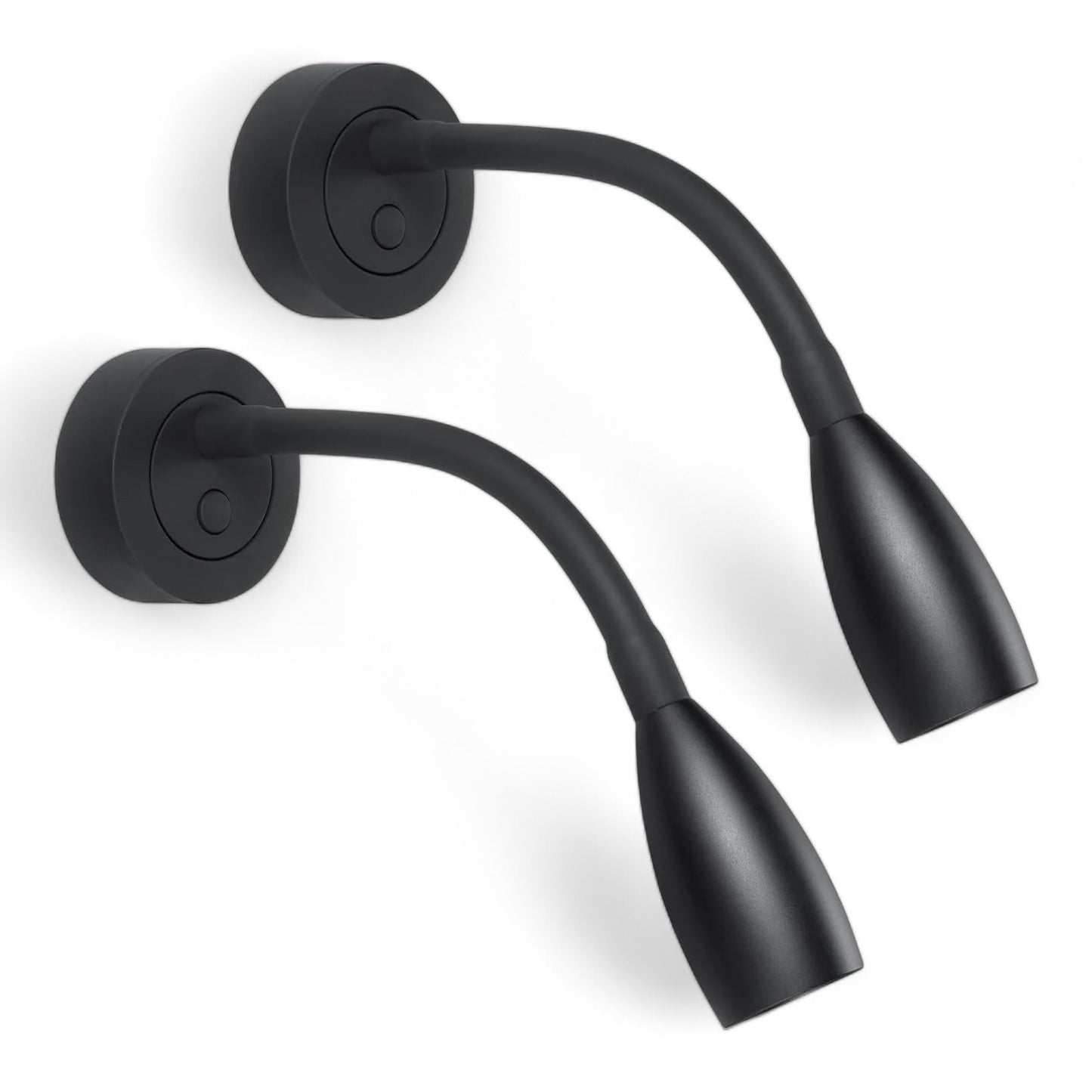 pair of max reading lights with usb ports