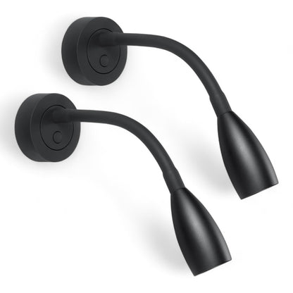 pair of max reading lights with usb ports